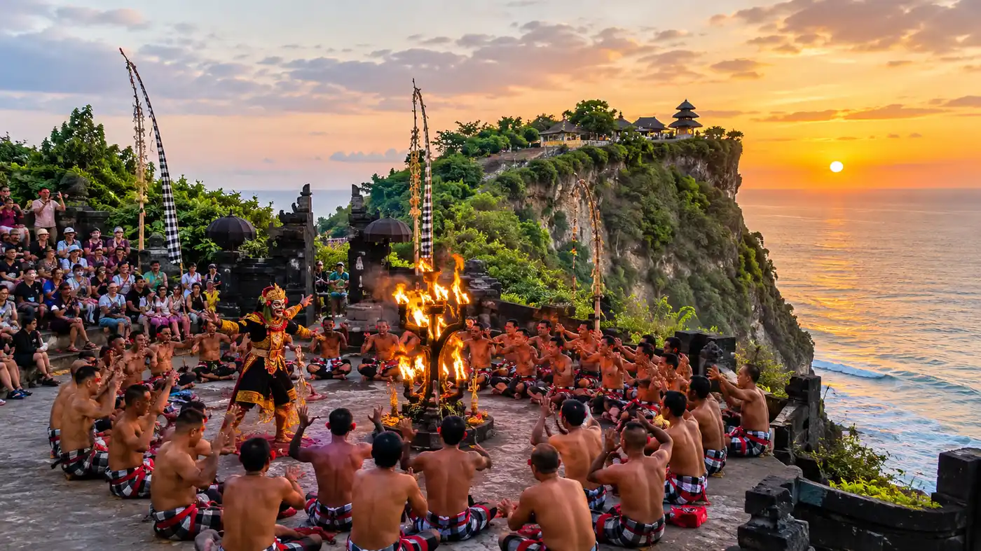Uluwatu Temple Kecak Dance & Fire Show